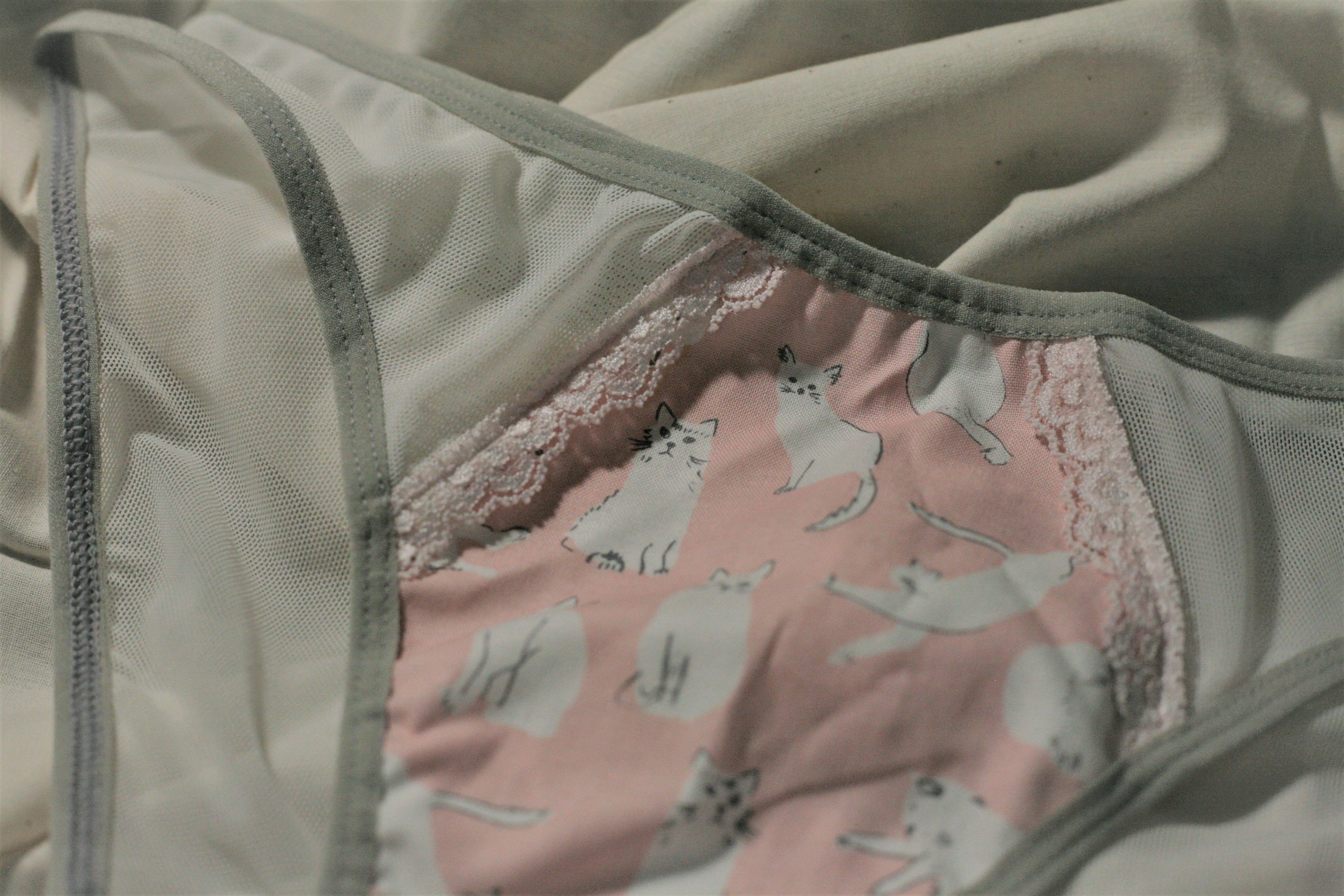 THE GRAPHIC PANTY- 'MINIMALIST CATS'